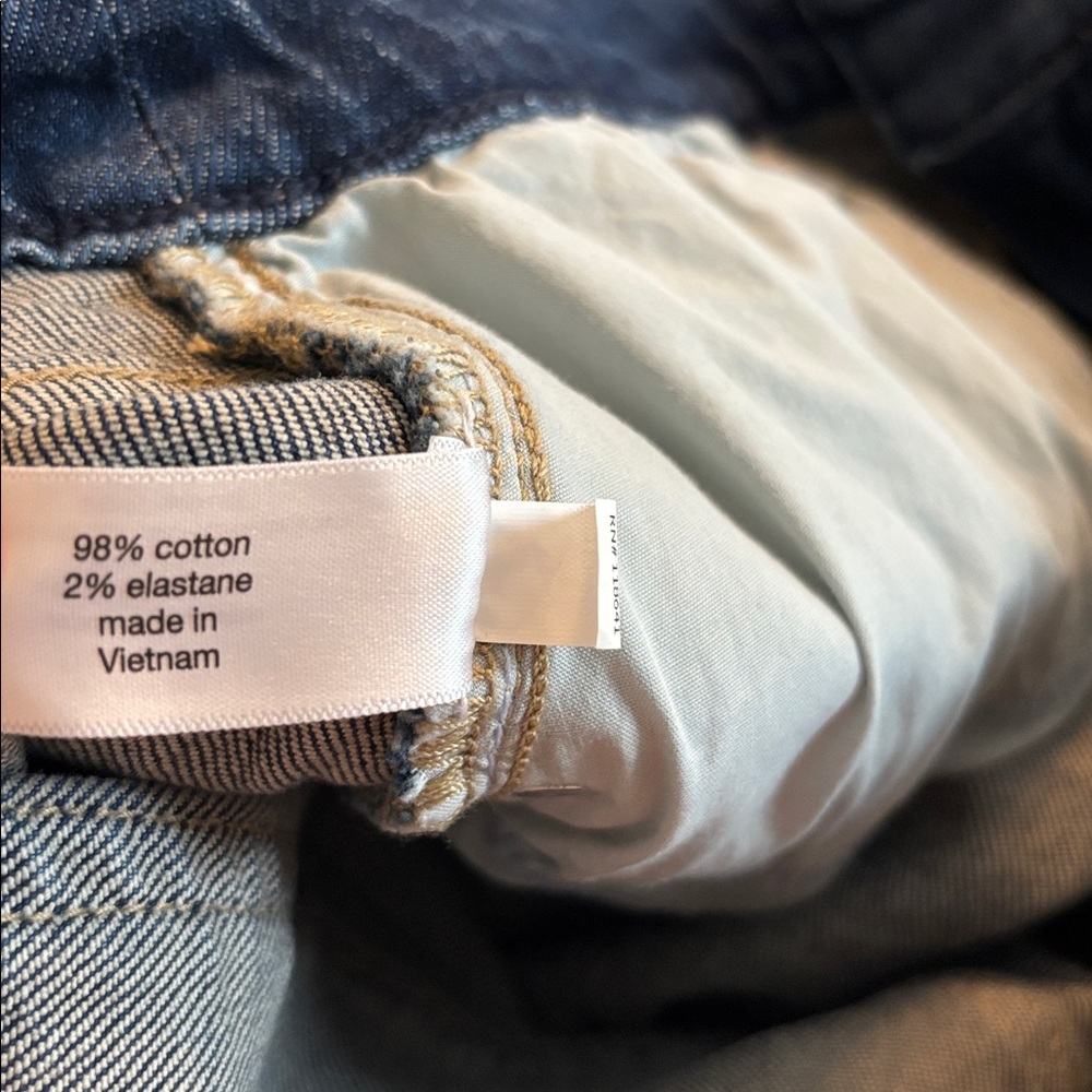 Lane Bryant Mid Rise Boyfriend Women 12L (12 Long) Blue Jeans 5 Pocket Denim - Picture 8 of 8